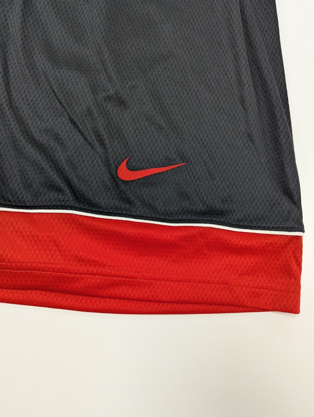 Mens Nike Georgia Bulldogs Dri Fit Shorts Stretch Black/Red Sz XL NWT