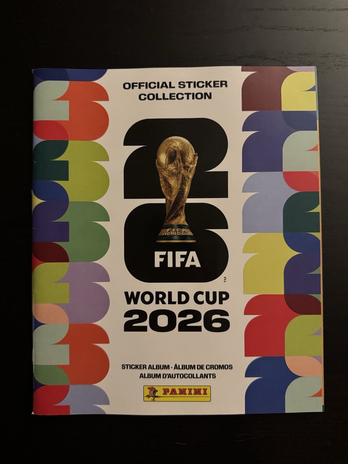 Panini FIFA World Cup 2026 Official Sticker Collection Empty Album 0 Stickers⚽️