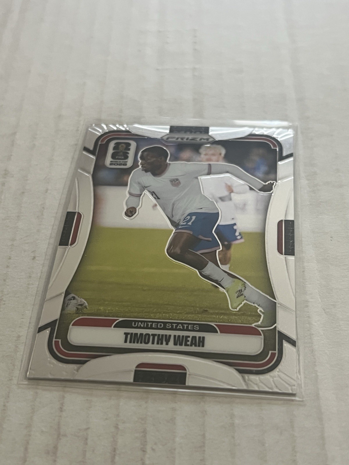 2026 Panini Prizm FIFA World Cup Timothy Weah Base