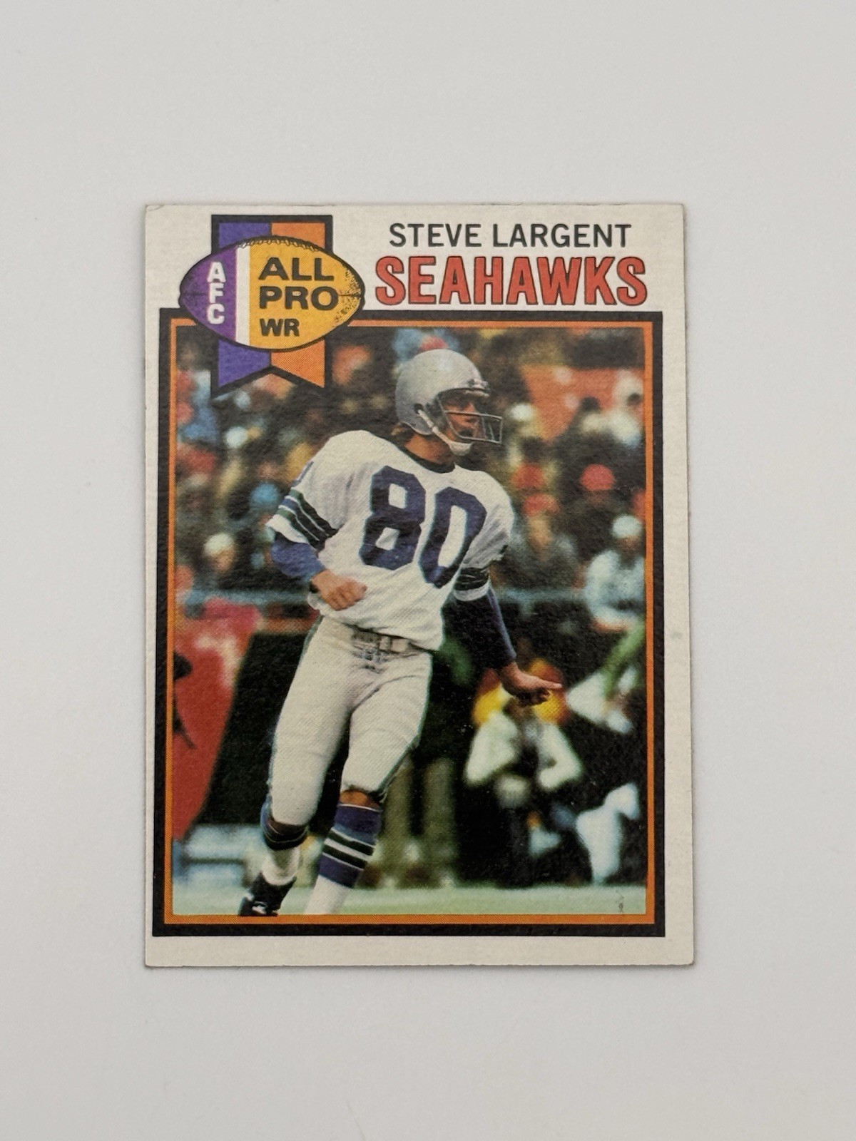 1979 Topps Steve Largent #198 Seattle Seahawks HOF