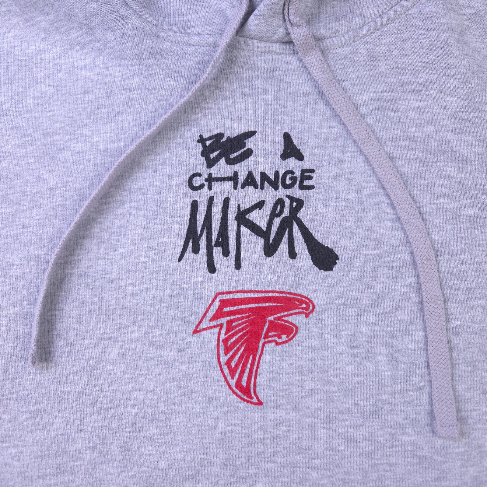 Atlanta Falcons Hoodie Mens Medium Nike Change Maker Inspire Sweatshirt Pullover