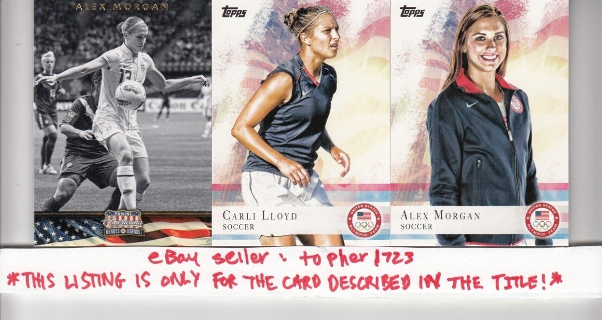 2012 Topps Olympic Summer Team CARLI LLOYD RC #83 Soccer