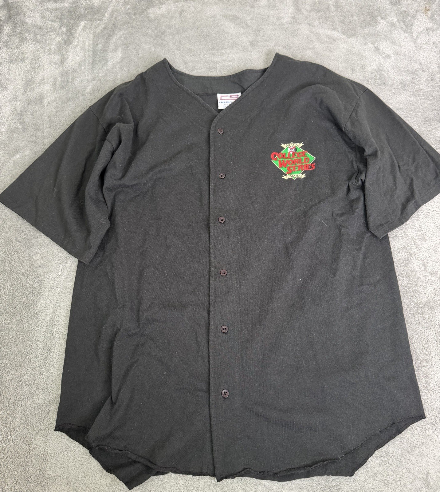 Vintage 1994 NCAA College World Series Jersey Men’s Size XL Black