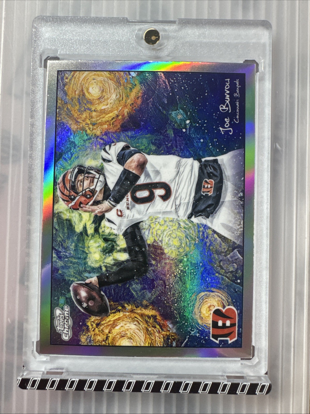 2025 Topps Chrome Cosmic Joe Burrow Stars in the Night #STN-13 Bengals SP