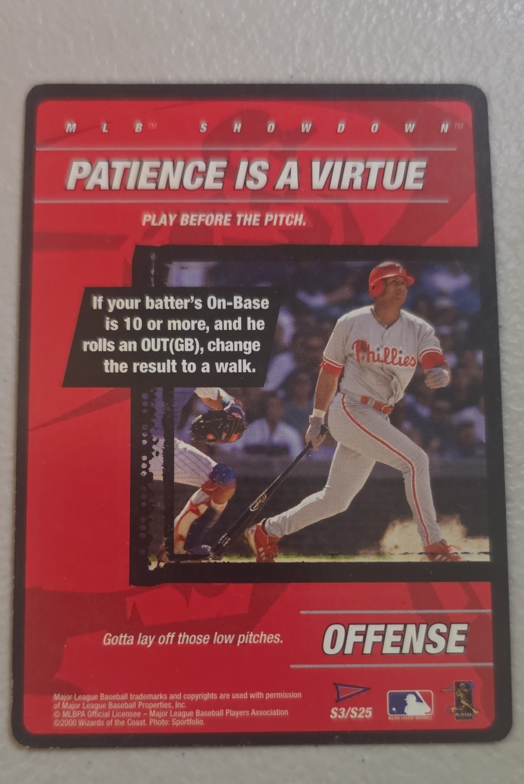 2000 MLB Showdown Pennant Run – Strategy Offense Bobby Abreu #S3