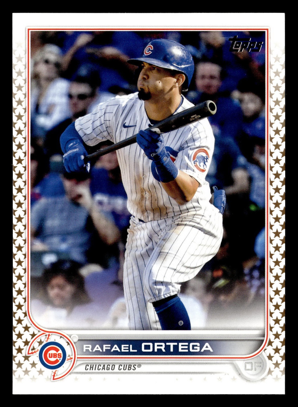 Rafael Ortega 2022 Topps Gold Star SP #358 Chicago Cubs *031