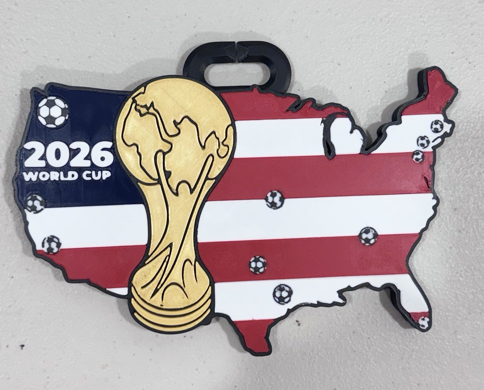 🔥🇺🇸UNITED STATES (USA)2026⚽️World Cup Pendant,Hype Chain(FAST FREE SHIPPING)