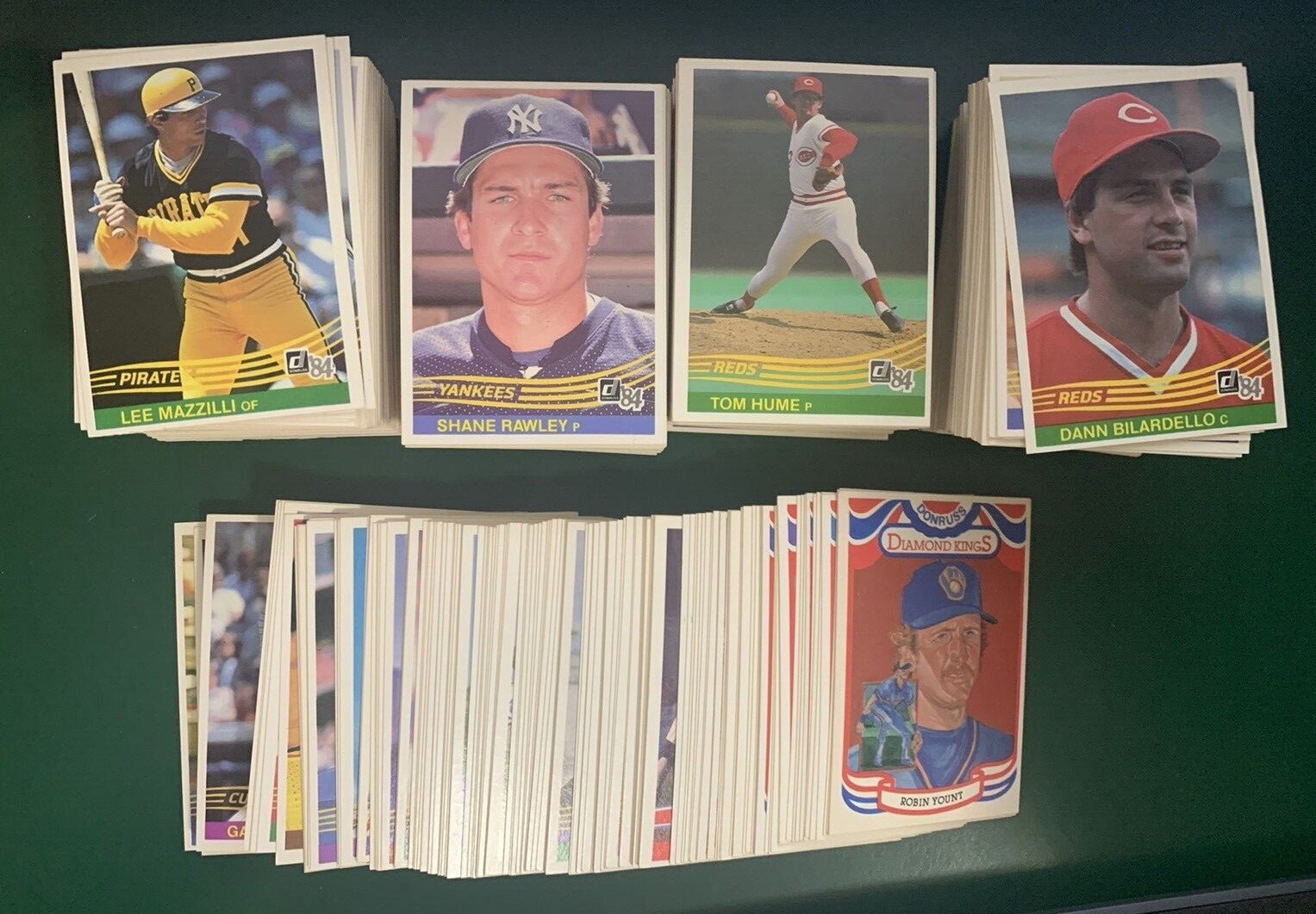 1984 Donruss SET BREAK singles – stars, commons, rookies, HOFers #1-220