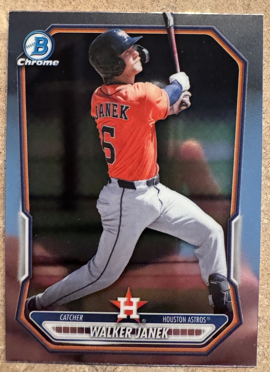 2026 Bowman Chrome Walker Janek #BCP-131 – Astros