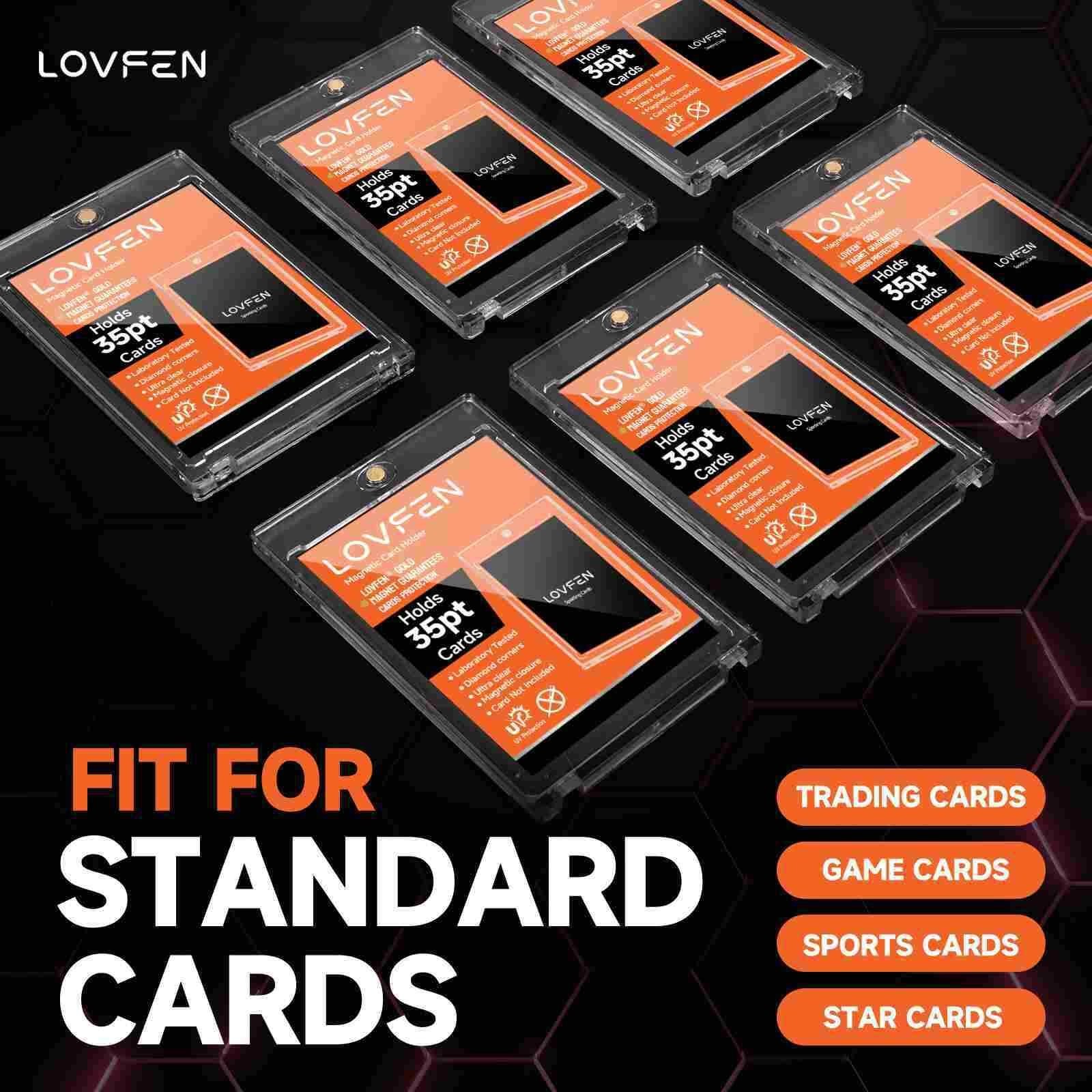 50/200/400 Pack Ultra-thin Magnetic One Touch Card Holder For 35PT Pokemon Cards