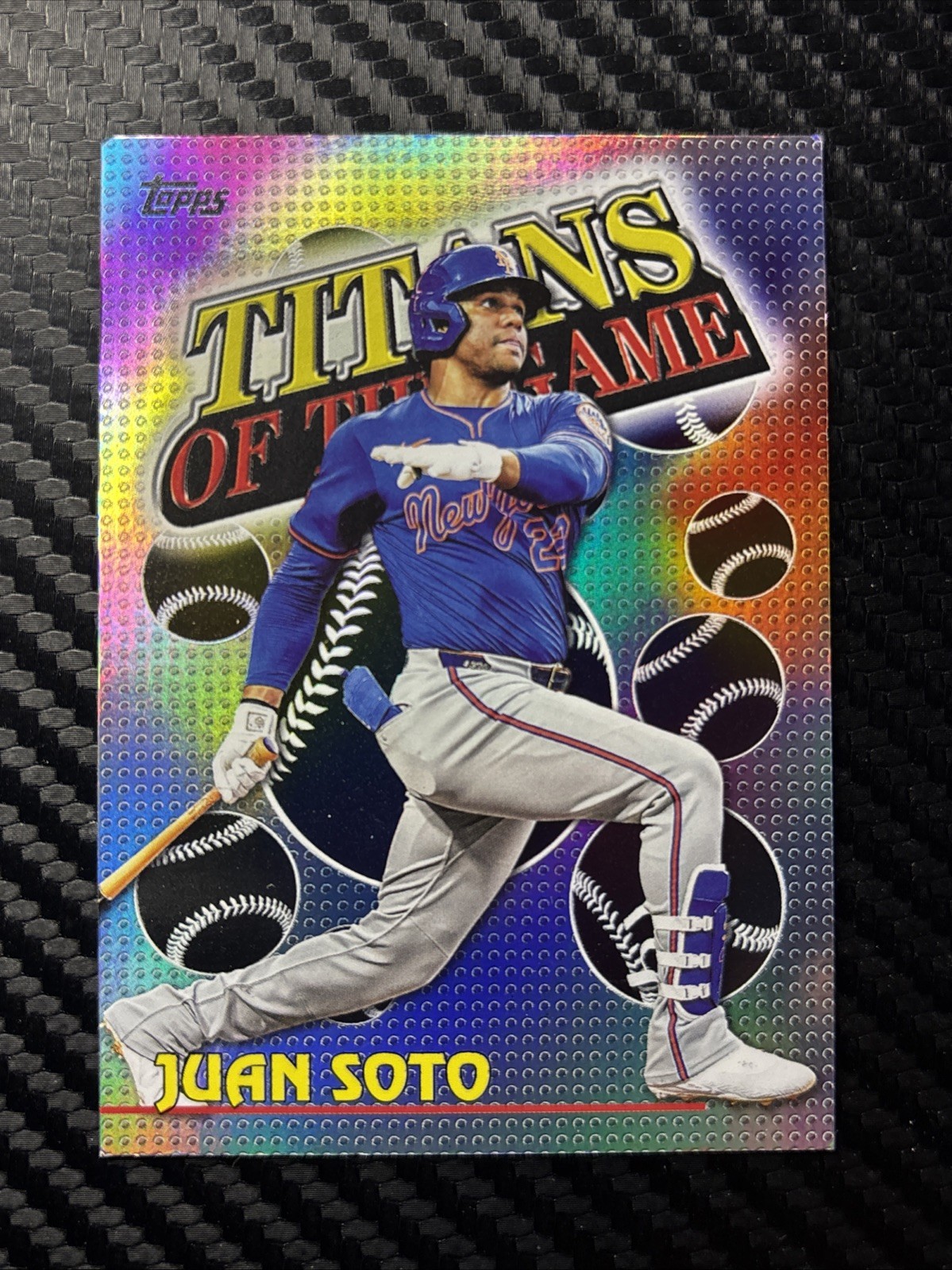 Topps 2026 Series 1 Titans Juan Soto New York Mets Insert Holofoil #TOG-11