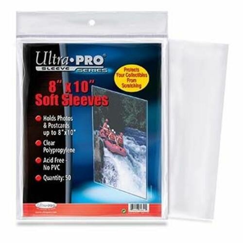 Ultra Pro 8″ x 10″ Card Sleeve – (50 per pack)