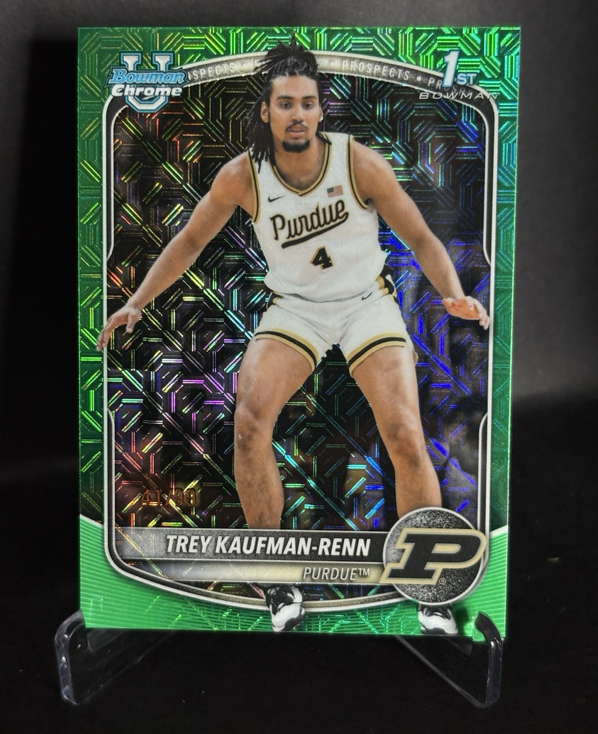 Topps Bowman Chrome Univ Prospects Trey Kaufman-Renn BCP-21 /99 Purdue