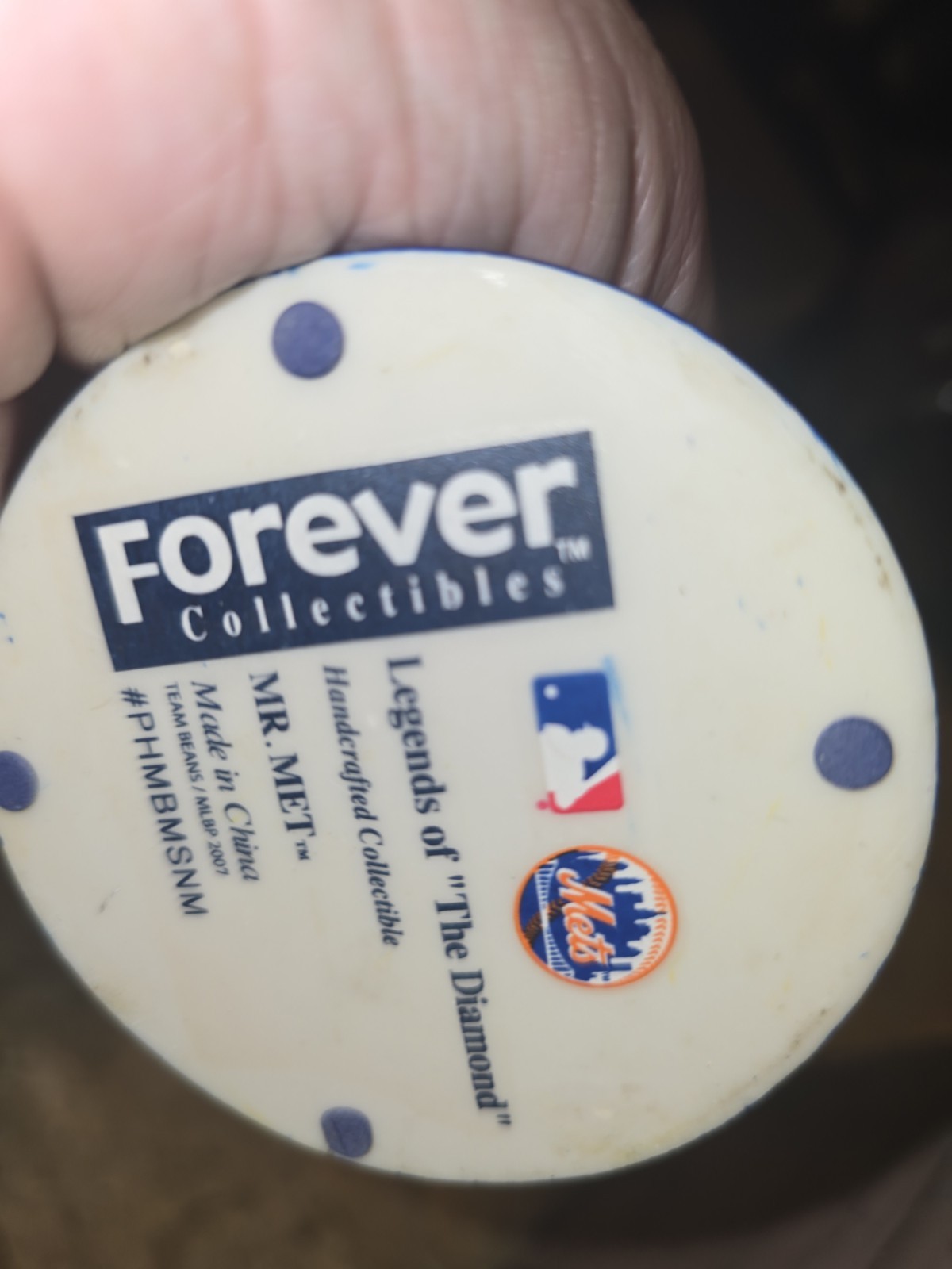 MR MET New York Mets Mascot BIG head Bobble Head 2007 Foco Forever Collectibles