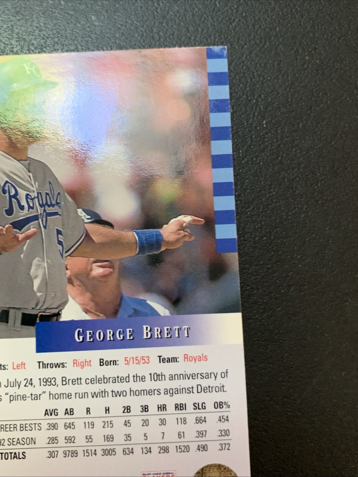 1993 Upper Deck SP – George Brett #227 Kansas City Royals