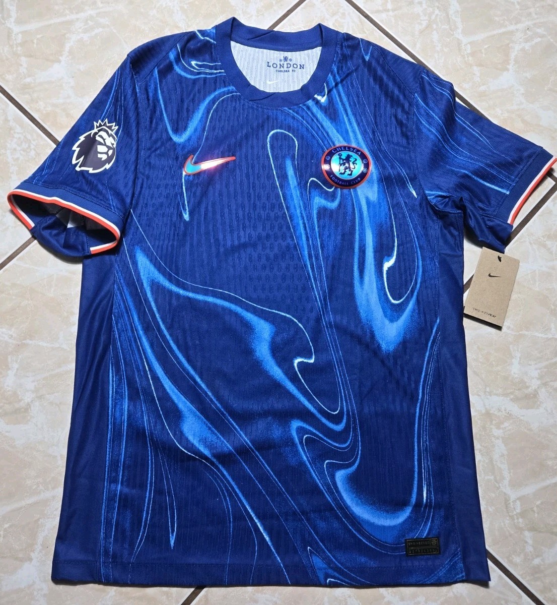 NWT Nike Chelsea FC 24/25 Home Authentic Dri Fit ADV Soccer Jersey Mens M $170