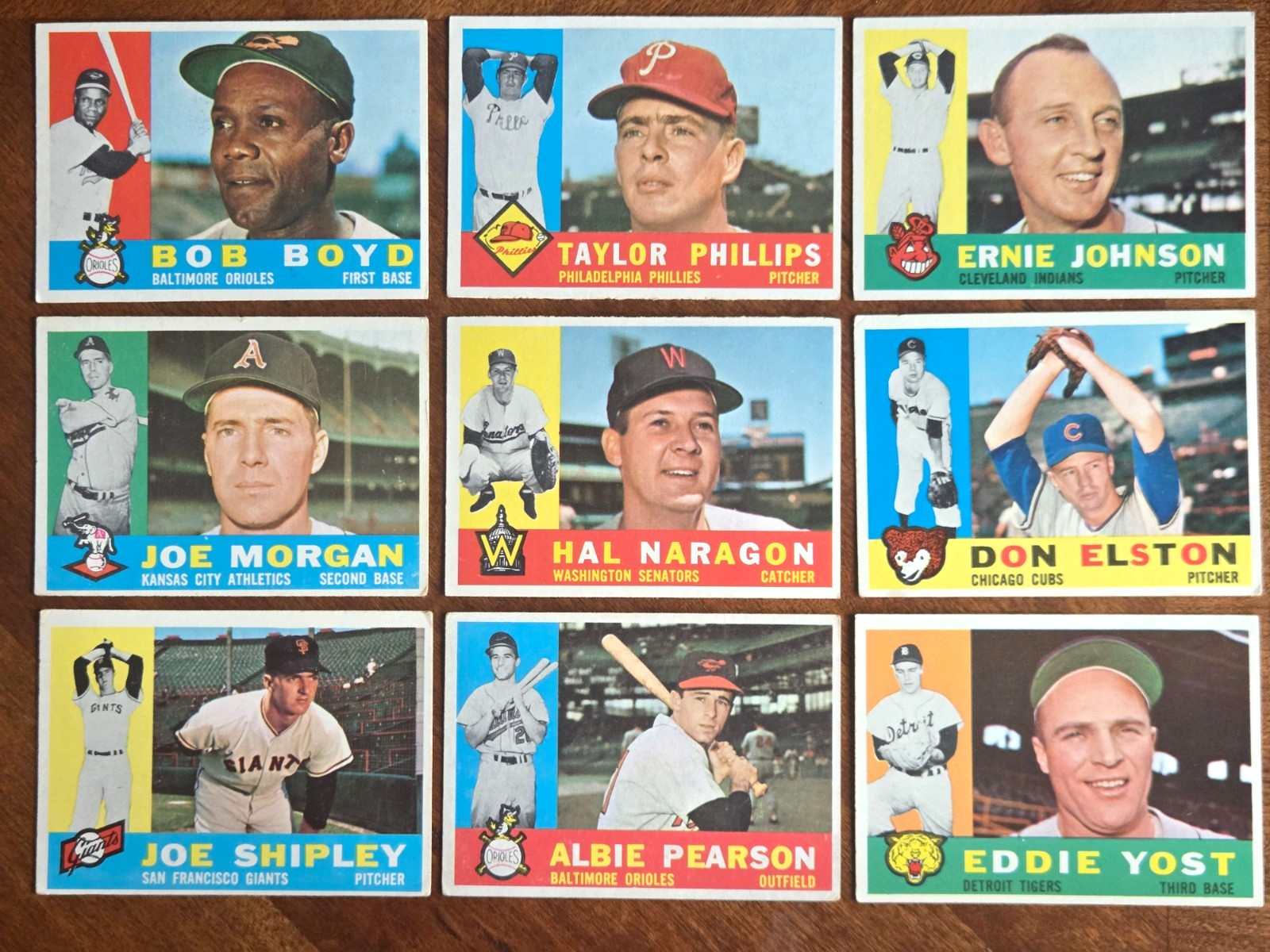 1960 Topps Baseball Starter Set – 210 different cards avg. G-VG, 1 high number
