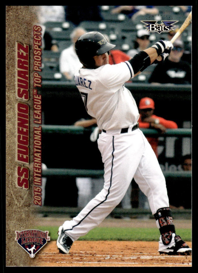 2015 Eugenio Suarez Choice Minor League Rookie Card AAA Top Prospects