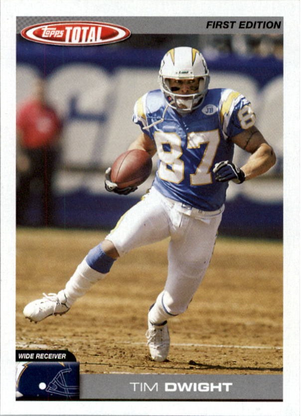 2004 Topps Total First Edition #99 Tim Dwight – FB