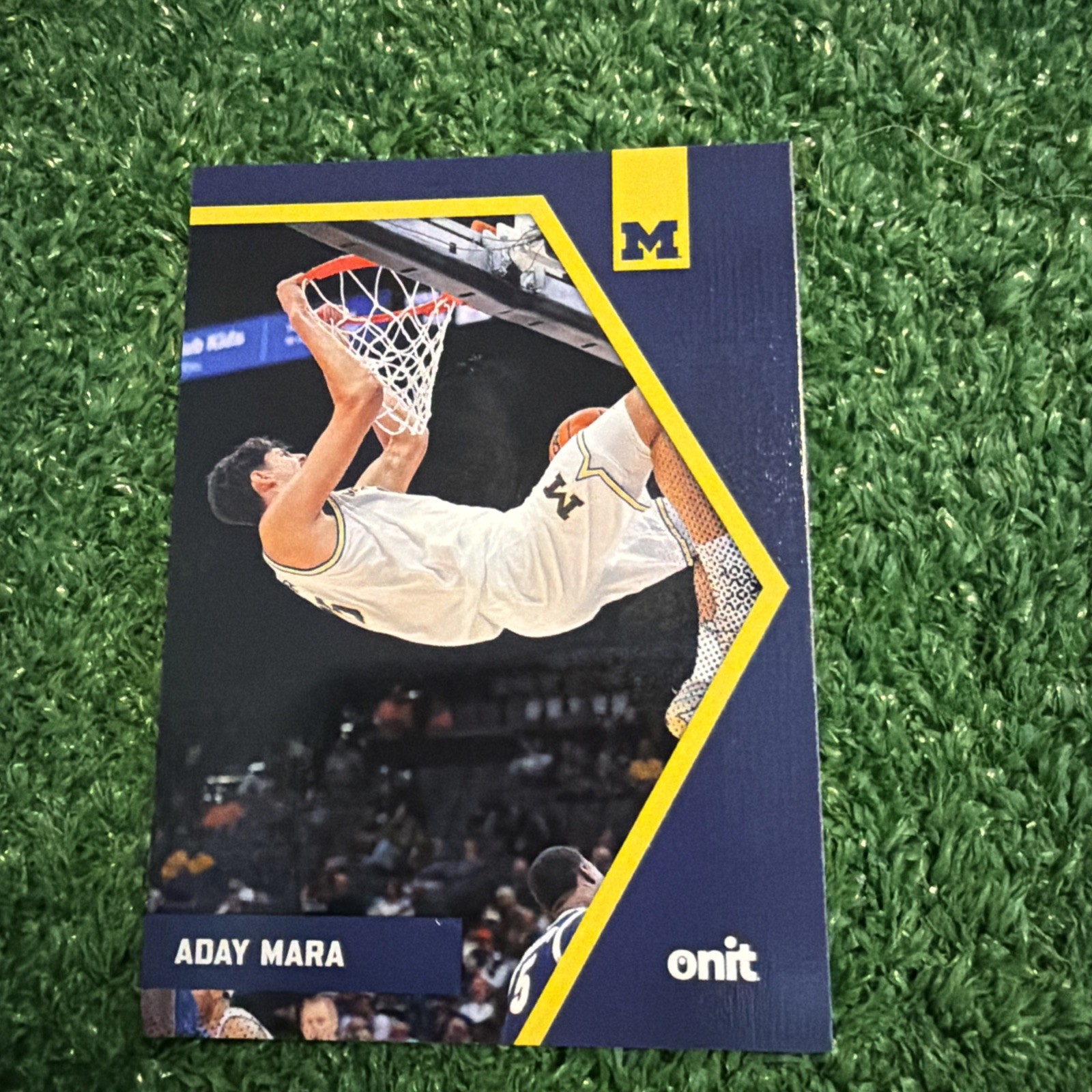 Aday Mara 2025-2026 ONIT B-1 Michigan Basketball Base AS1