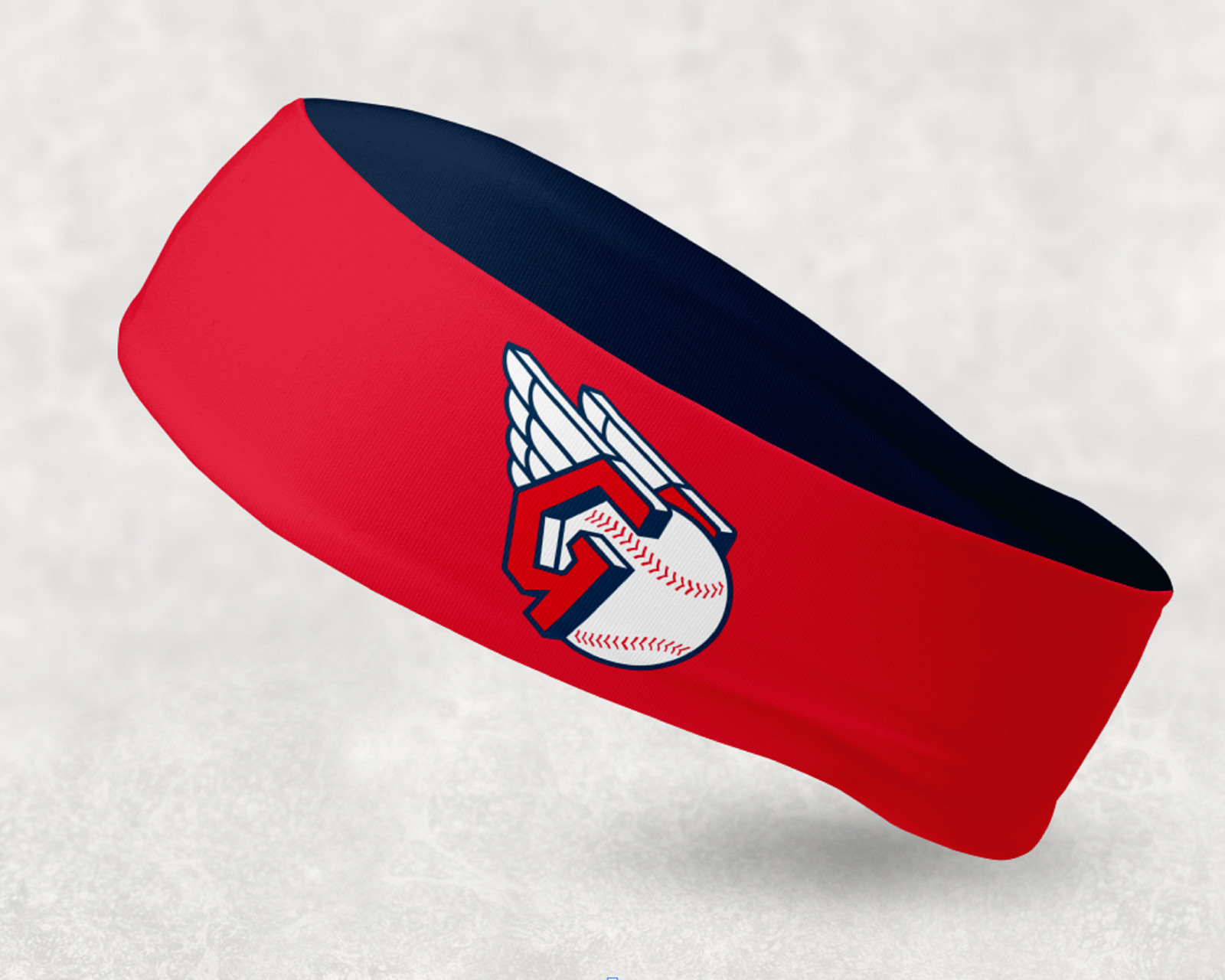 Reversible Cleveland Guardians Headband Stretch Headband