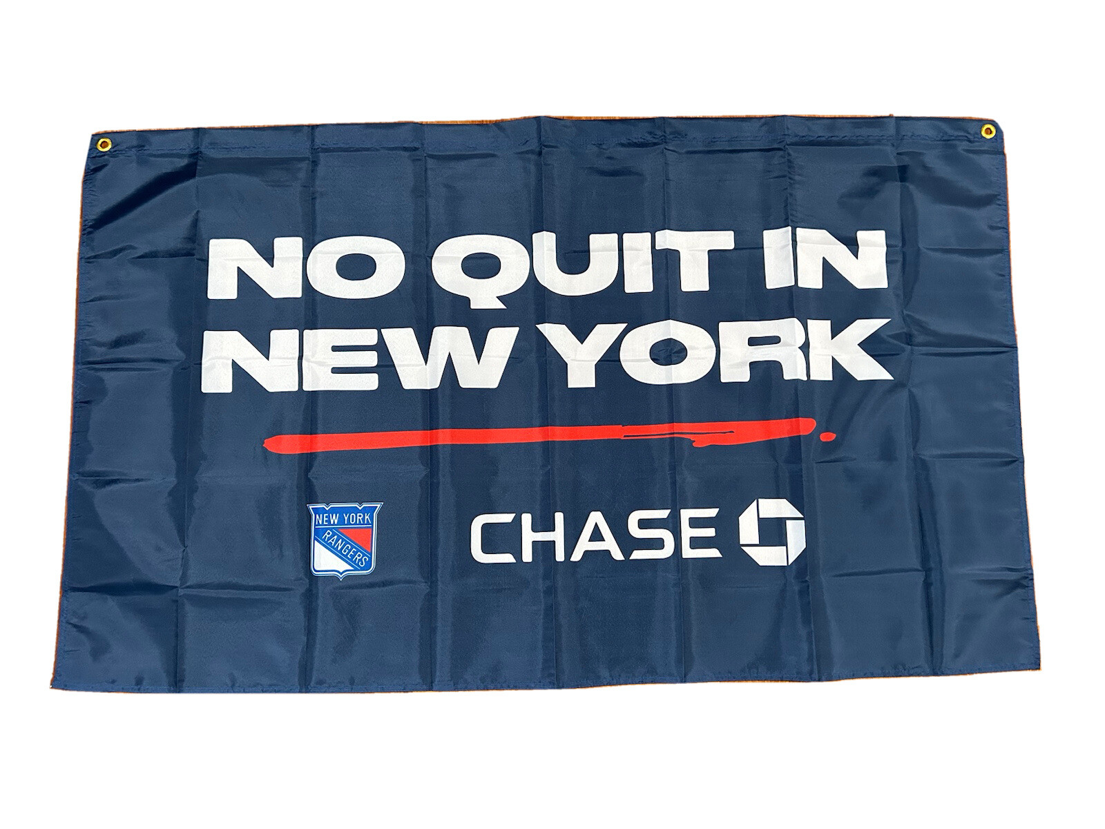 New York Rangers No Quit In New York Banner 3 X 5 Ft Flag