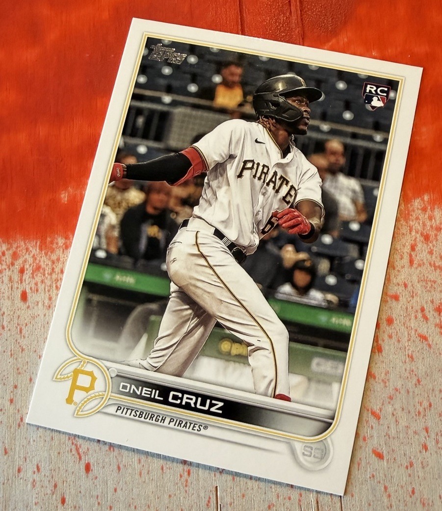 2022 Topps – Oneil Cruz #537 Rookie Card (RC) Pittsburgh Pirates