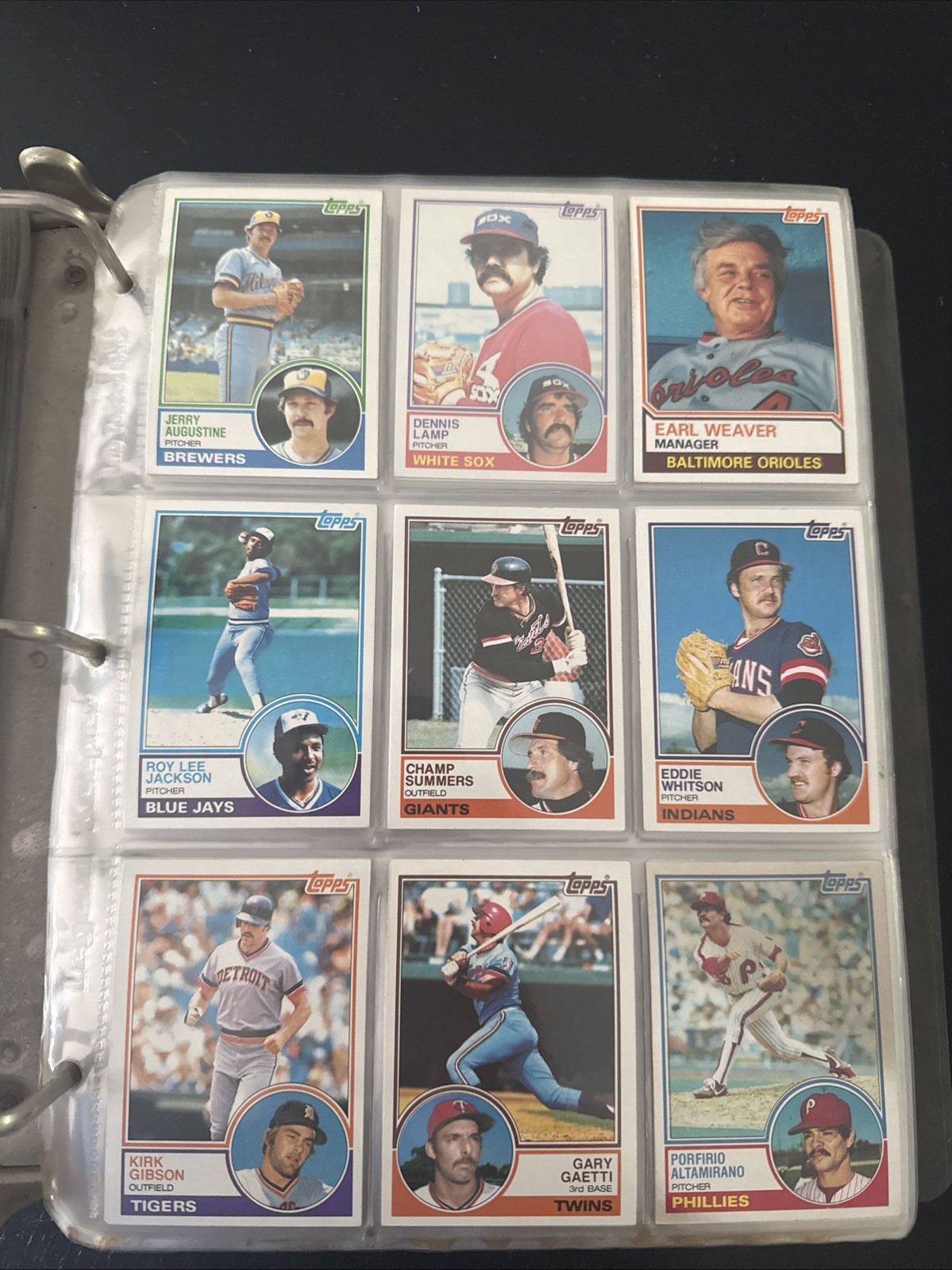 1983 Topps Baseball Cards 397-594 +Rookies -You Pick- MLB Trading Card