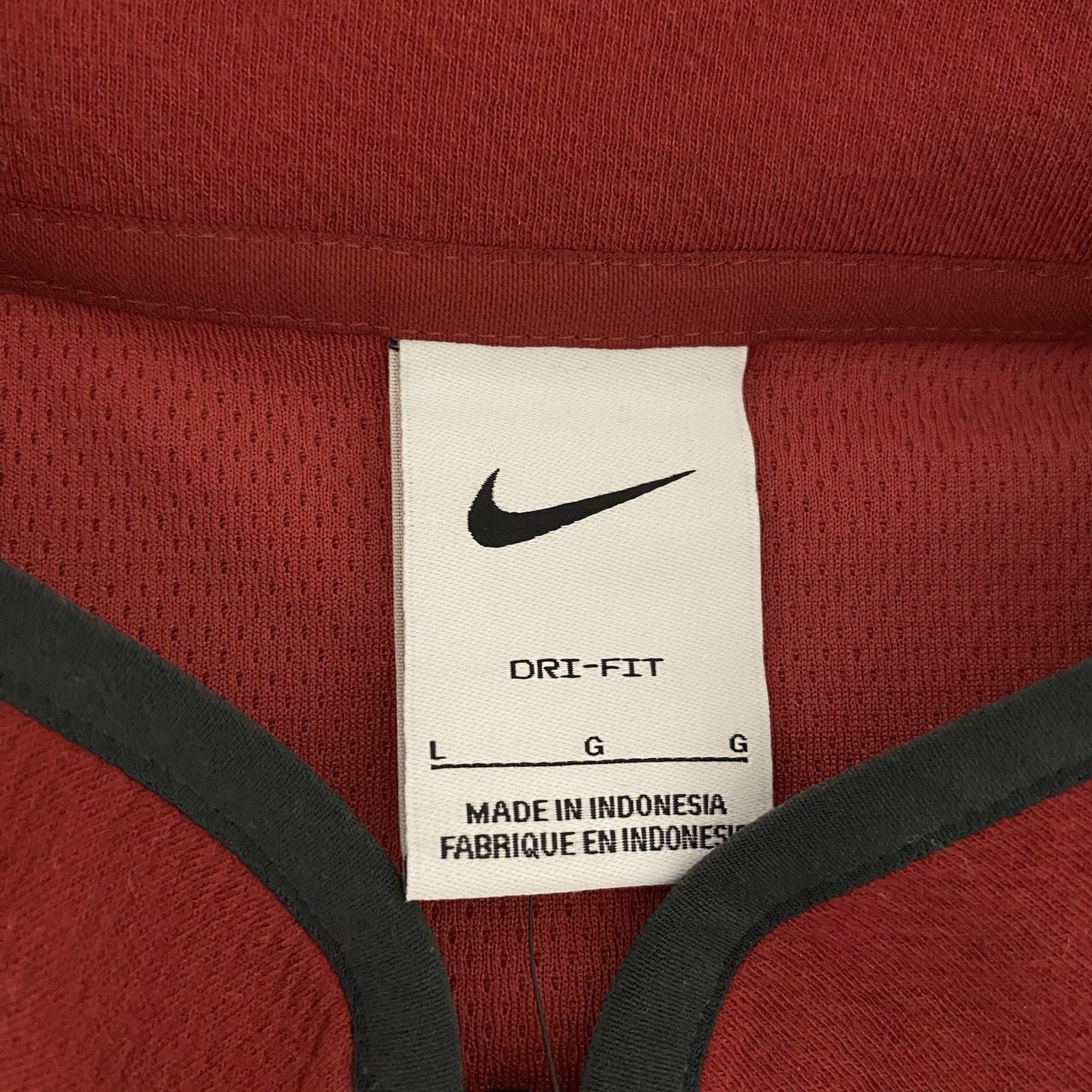 Nike Arkansas Razorbacks Mens Large 1/4 Zip Victory Dri-Fit Pullover NWT