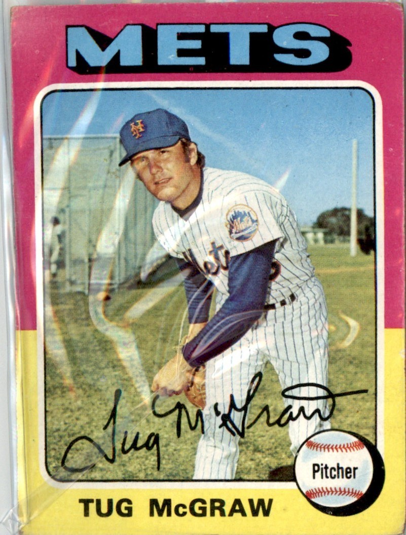 1975 Topps Tug McGraw New York Mets #67