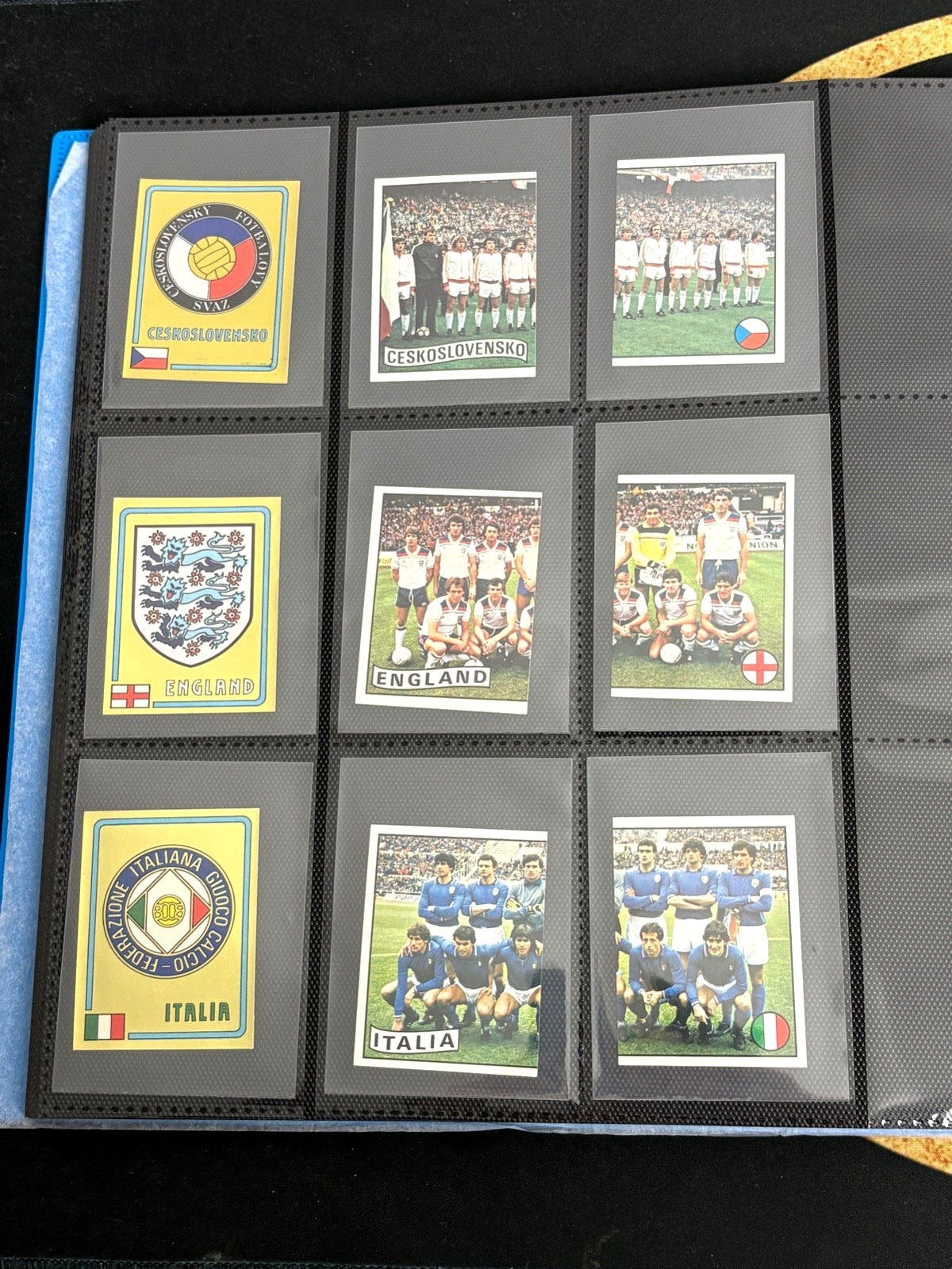 1984 Panini EURO 84 France Complete Loose Non-stuck Sticker Collection + Packet