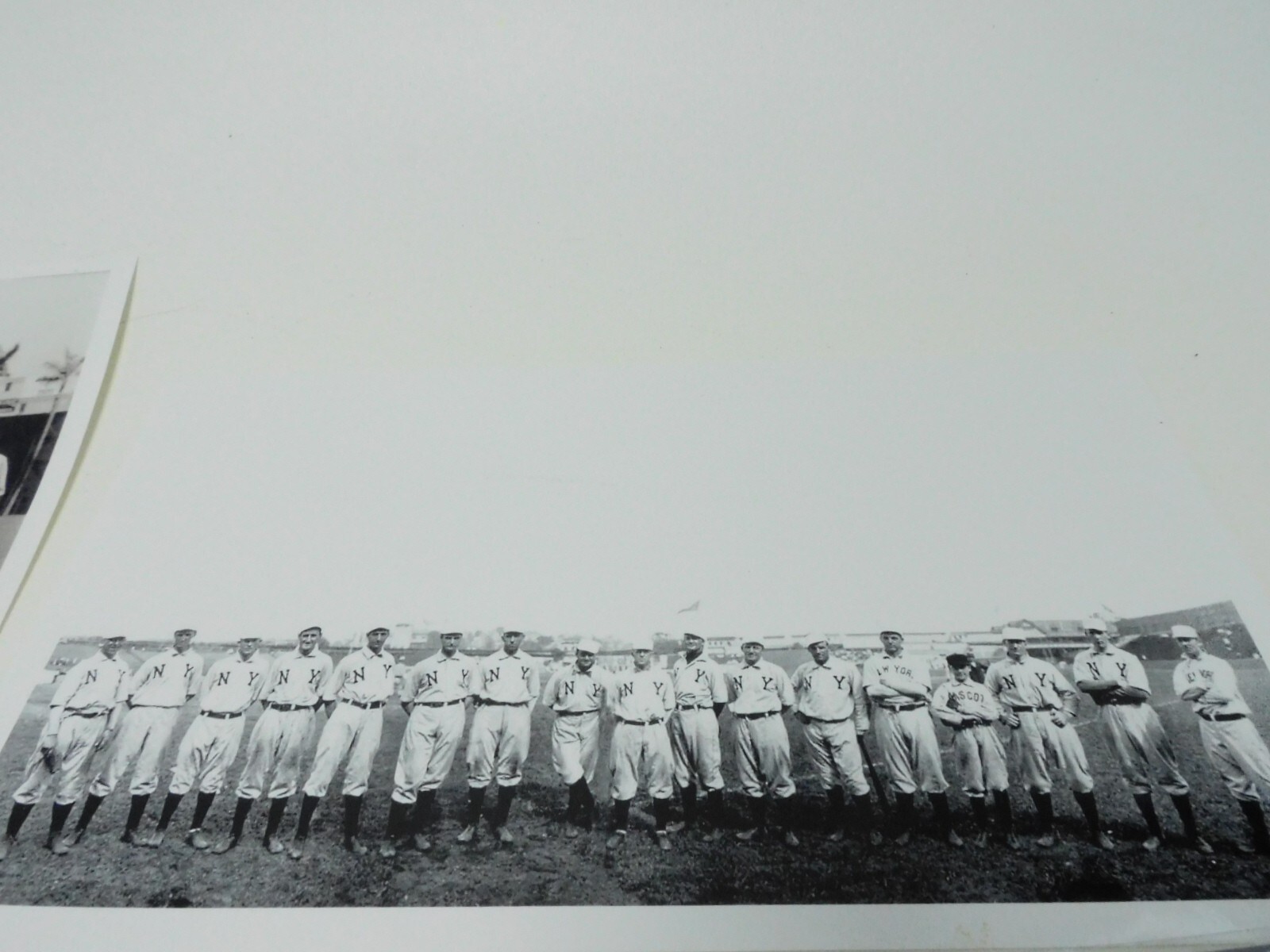 Lot of 6 Vintage Baseball Photos – Unknown Age, Estate Sale, Cubs, White Sox