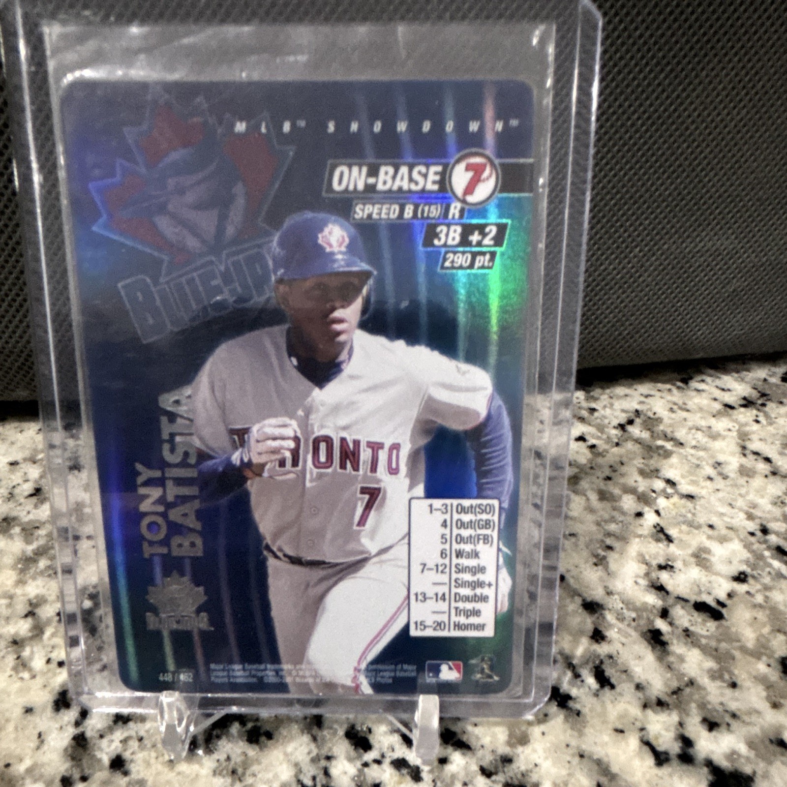 MLB Showdown 2001 Tony Batista Toronto Blue Jays Base Set Card #448/462