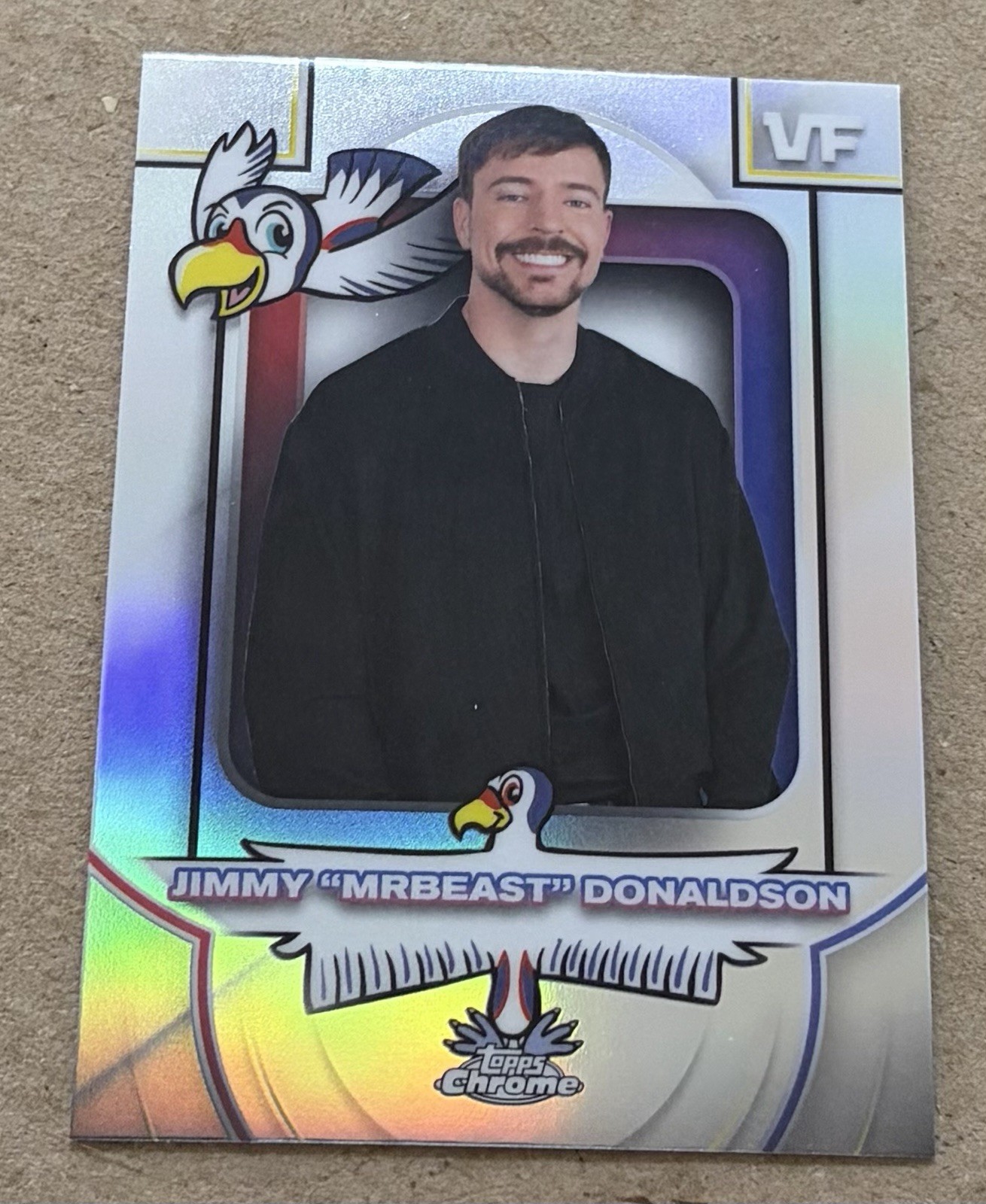 2026 Chrome VeeFriends #CC-MB MrBeast Jimmy Donaldson Refractor SP Entrepreneur