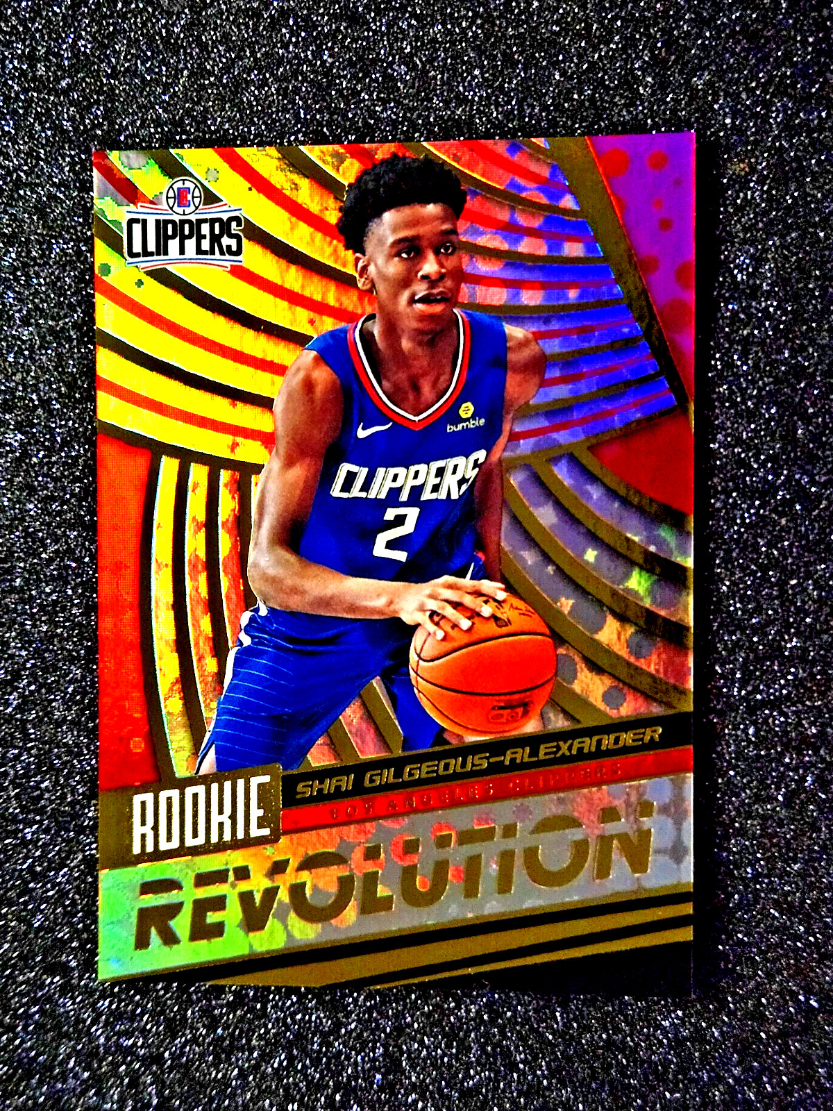 2018-19 Panini Revolution Shai Gilgeous-Alexander RC #8 Holofoil Rookie GRADE ME