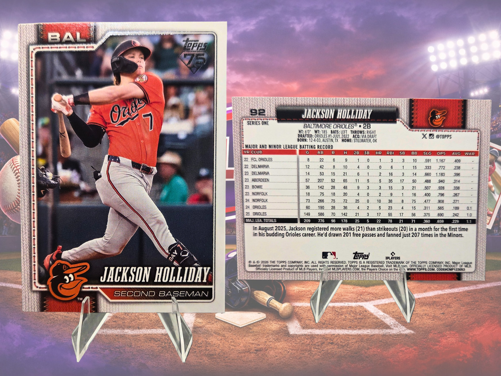 2026 Topps Series 1 MLB Pick Your Card #1-200 Base RC Future Stars League Leader