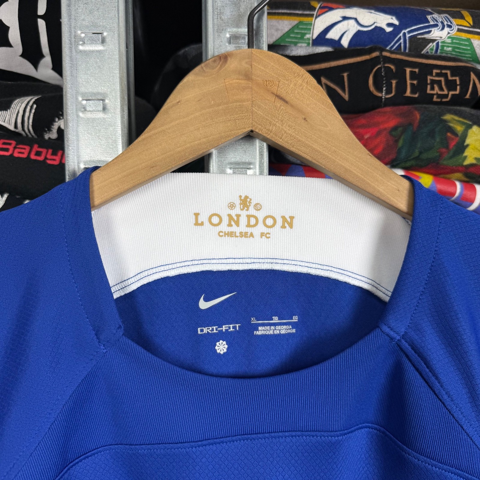 CHELSEA FC 2023 2024 HOME FOOTBALL SHIRT SOCCER JERSEY NIKE MENS SIZE XLARGE