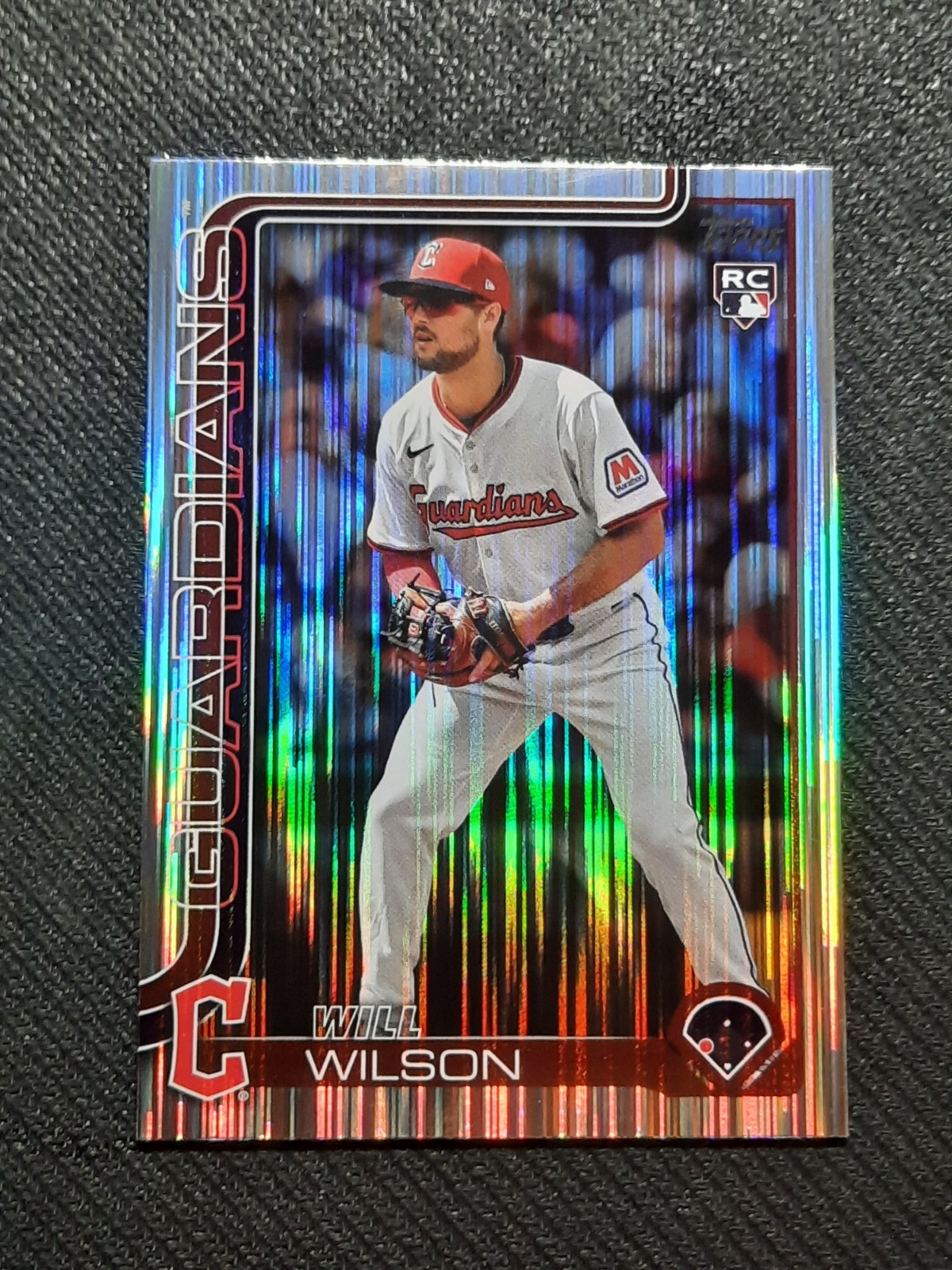 2025 Topps Tinsel #US255 Will Wilson Cleveland Guardians