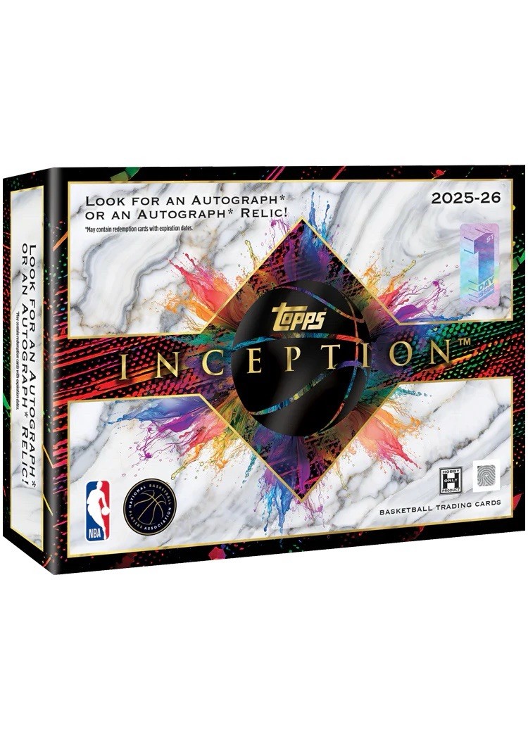 2025-26 Topps Inception Basketball First Day Issue FDI Confirmed Presale