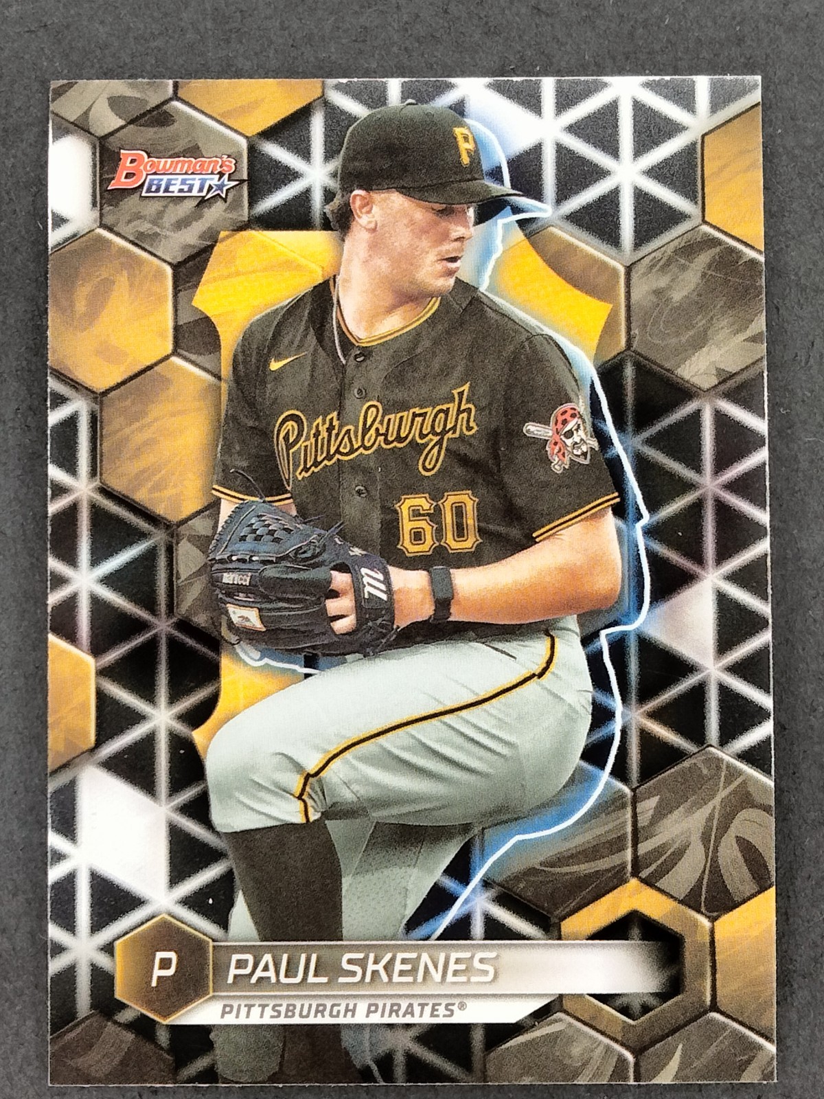 2023 Bowman’s Best Paul Skenes Top Prospects #TP-22 Pittsburgh Pirates Star