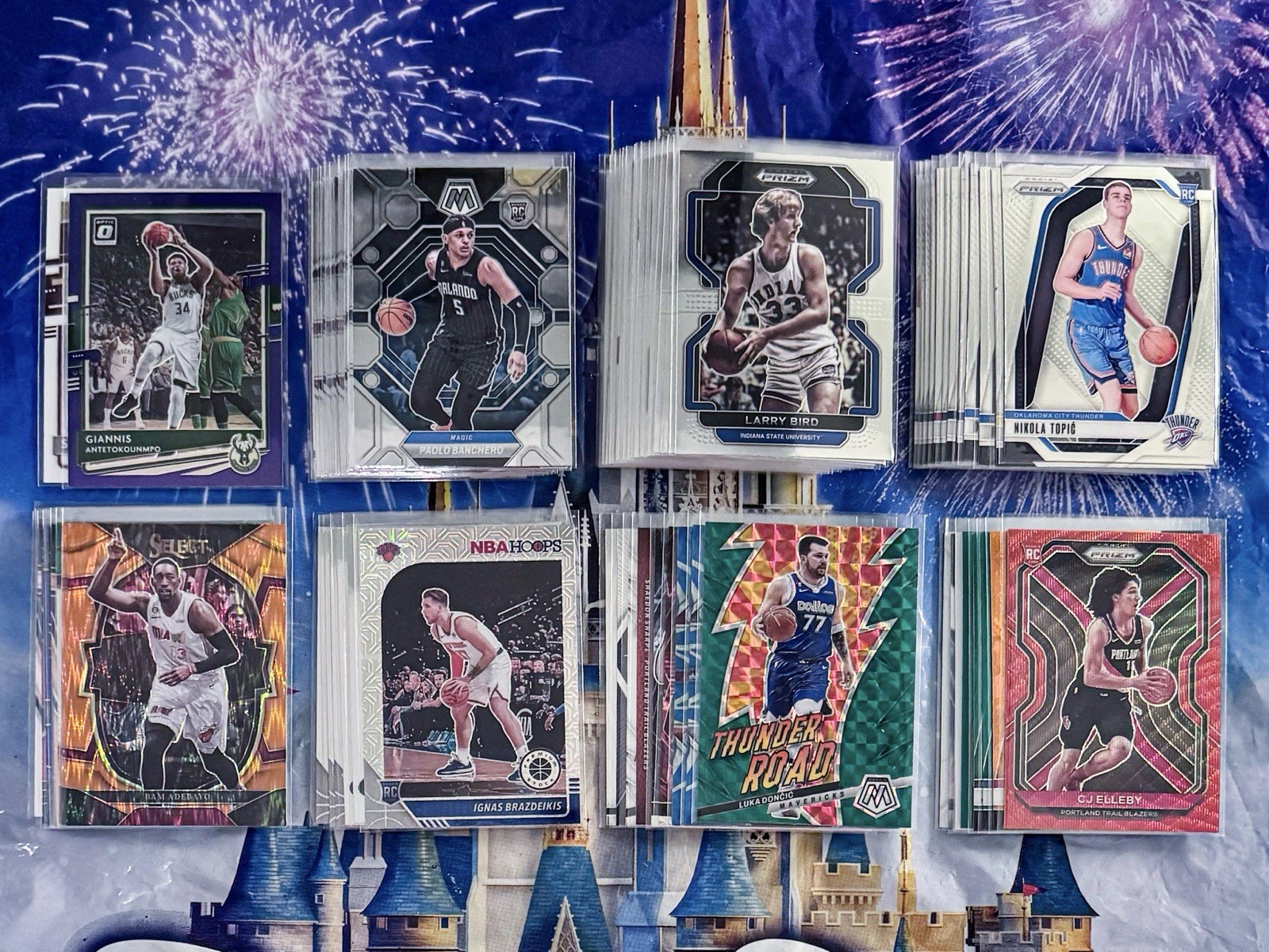 Panini Mixed NBA Basketball Card LOT (70+)