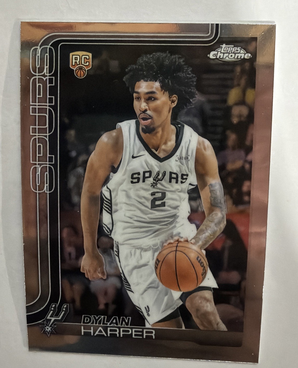 2025-26 Topps Chrome – Dylan Harper #252 (RC)