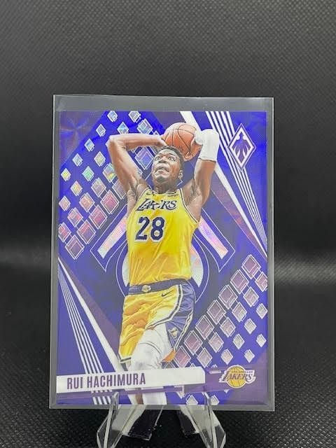 2023-24 Panini Phoenix Basketball – Rui Hachimura – Purple 1/35 – Color Match