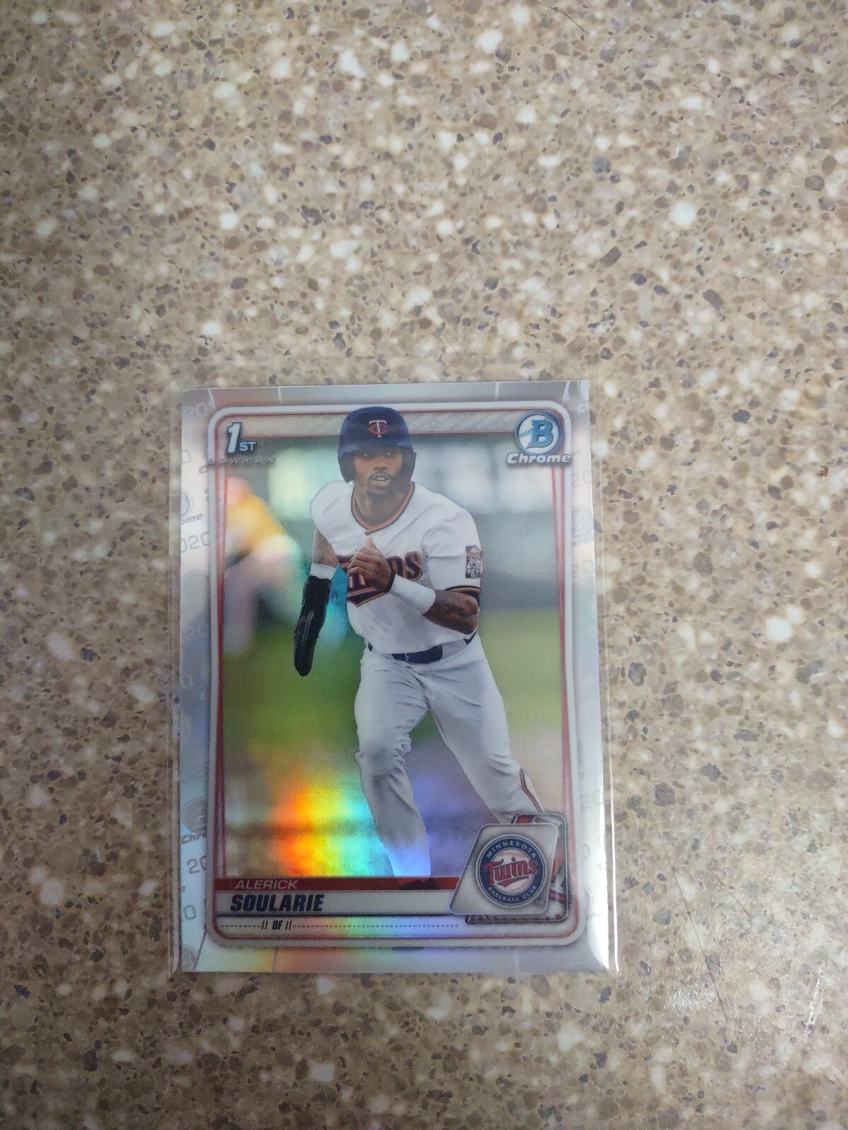 2020 Bowman Draft Chrome Alerick Soularie Refractor #BD-94 Twins 1st RC