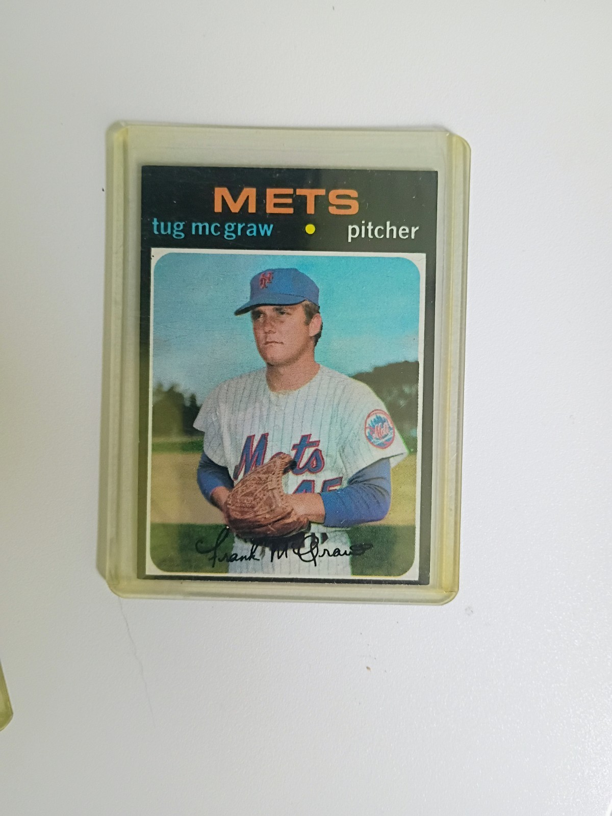 Topps 1971 Tug McGraw Baseball Card