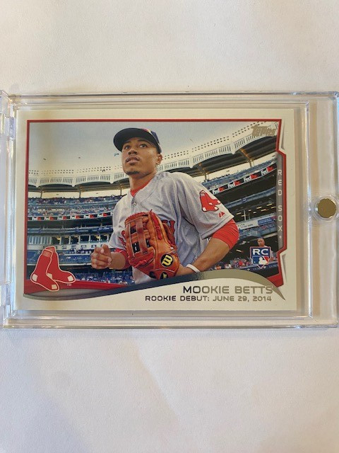 2014 Topps Update Series – Rookie Debut Mookie Betts #US-301 (RC) Red Sox