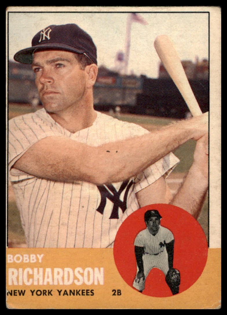 1963 Topps #420 Bobby Richardson