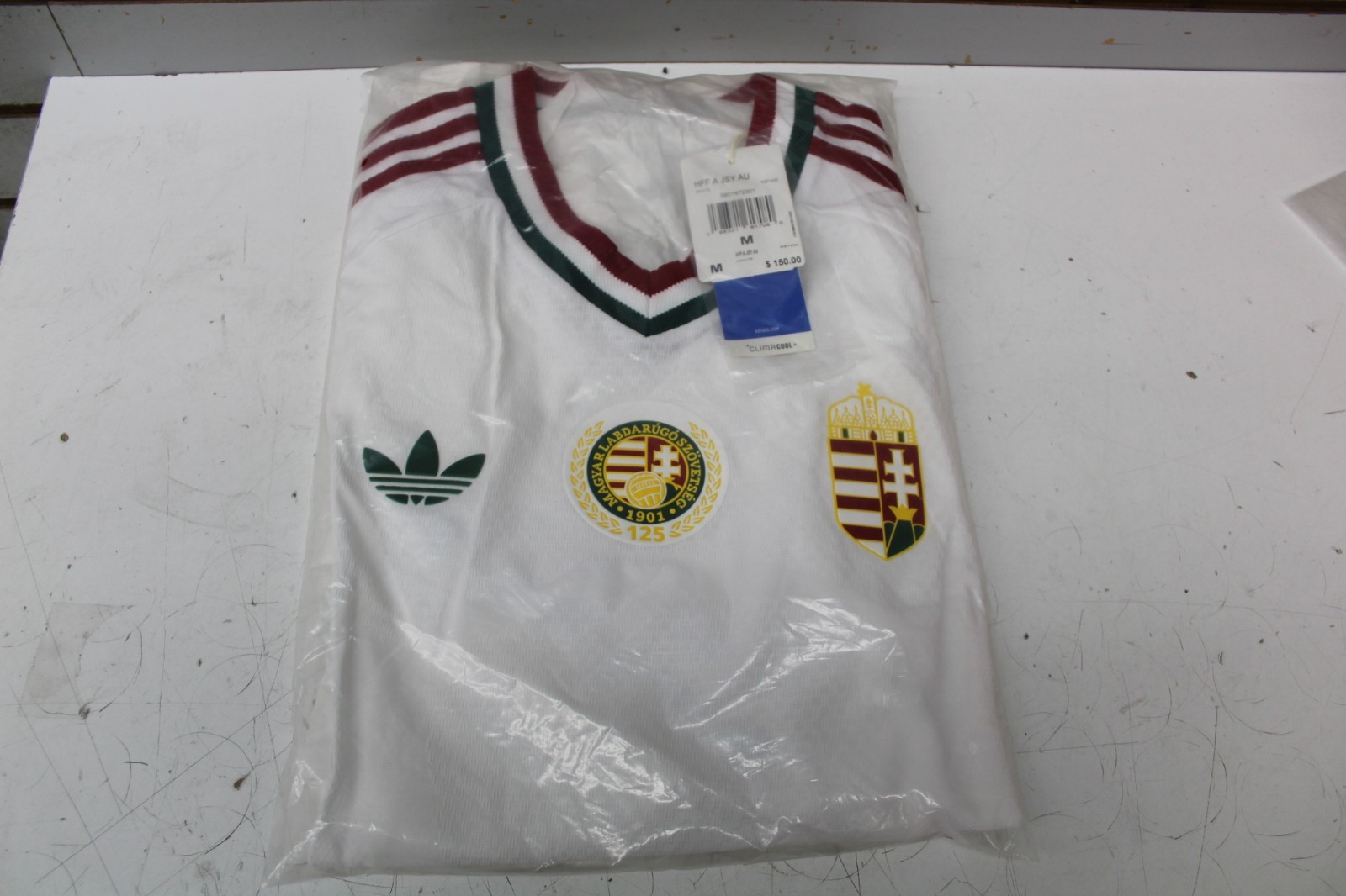 Adidas Hungary 26 Away Authentic Jersey T-Shirt KB7449