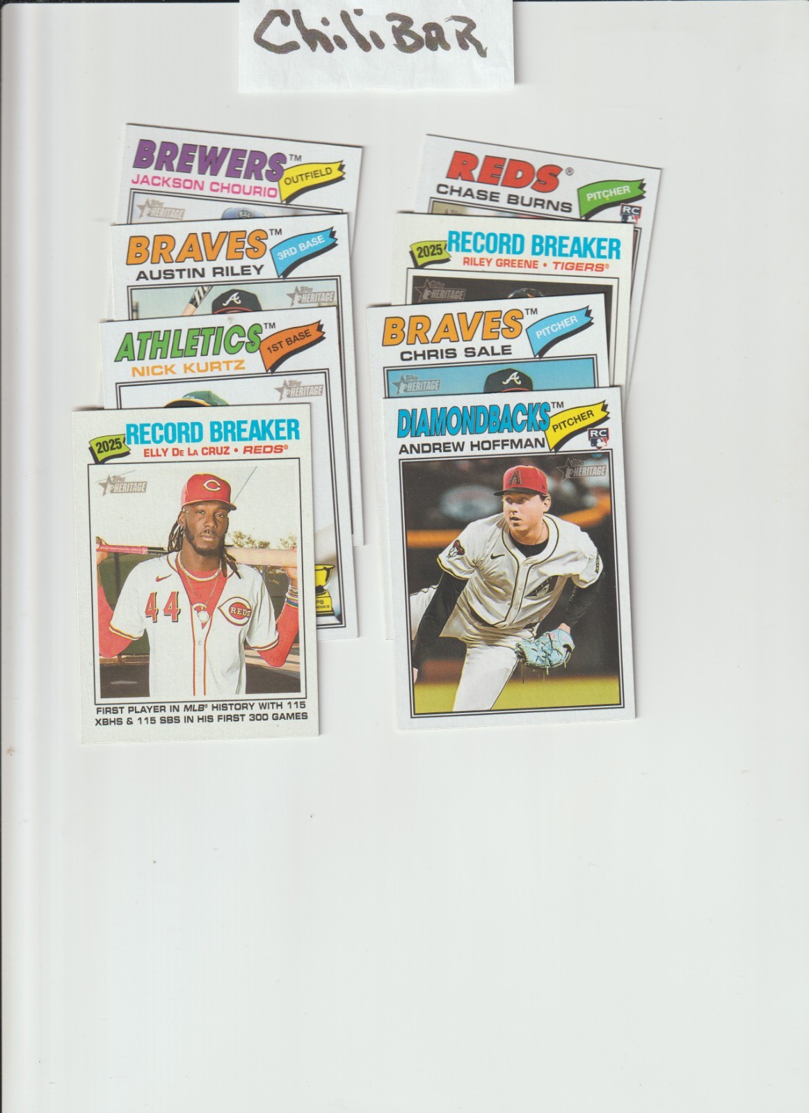 2026 Topps Heritage BASE # 201-400 Singles You Pick Complete Your Set