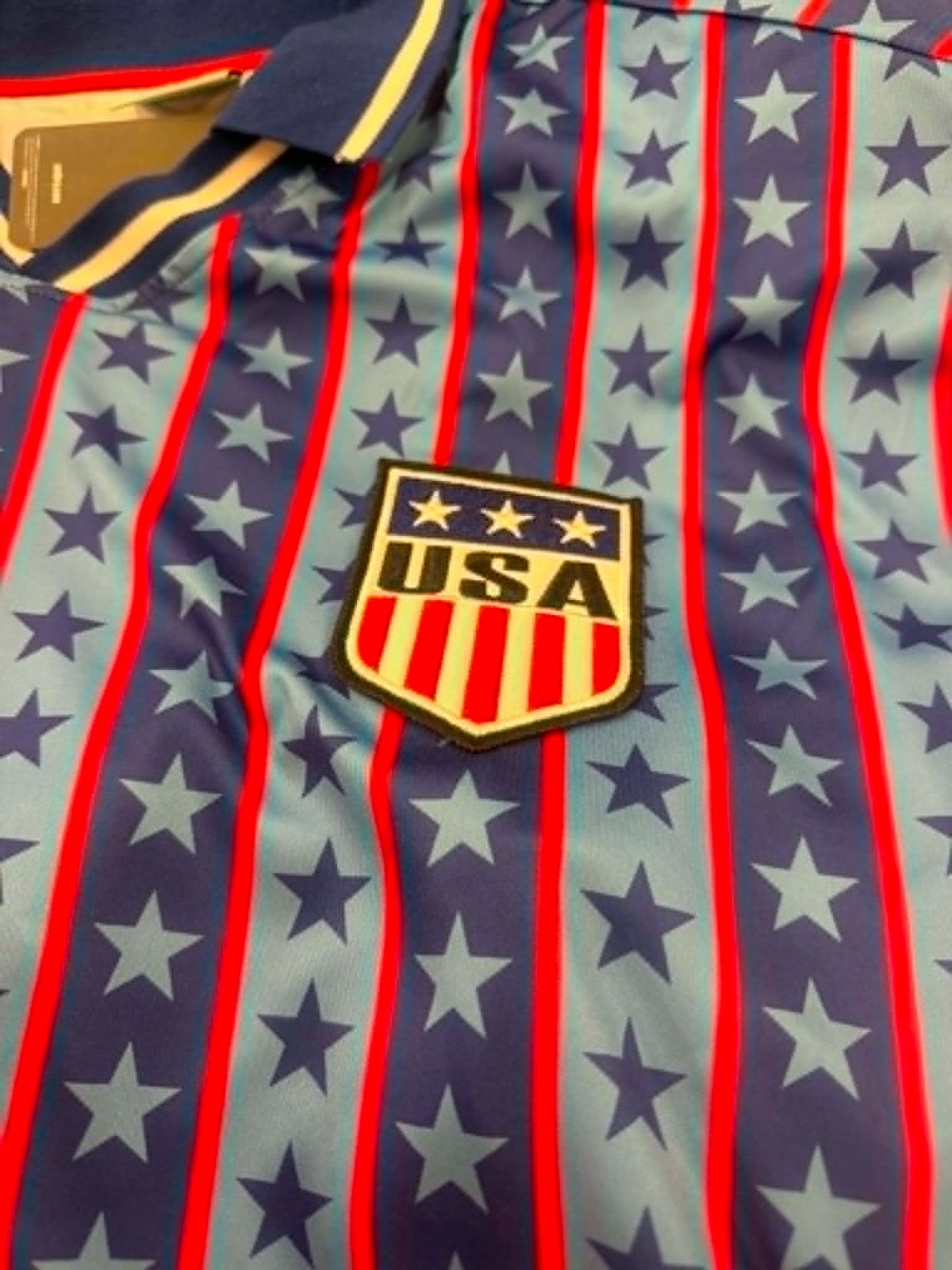 UNITED STATES OF AMERICA UMBRO SOCCER WORLD CUP FIFA JERSEY – LARGE – NWT